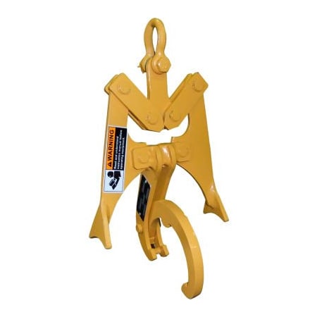 Caldwell Rig-Master Pipe Grabs for Steel Pipe, 450 Lb. Capacity, 4in Pipe Outside Dia. S-3